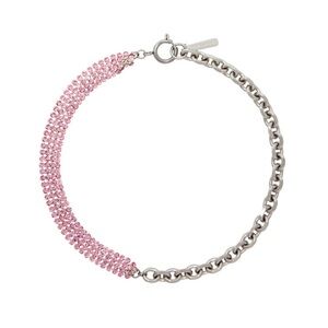 JUSTINE CLENQUET Shanon Crystal Choker Necklace